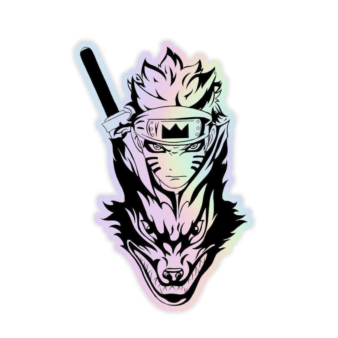 Naruto Uzumaki Holographic Sticker - sticckiz.com