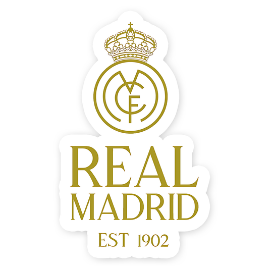Real Madrid EST 1902 Sticker