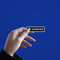 song playing sticker - sticckiz.com