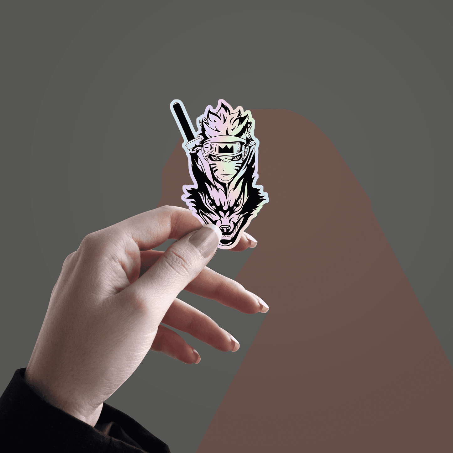 Naruto Uzumaki Holographic Sticker - sticckiz.com