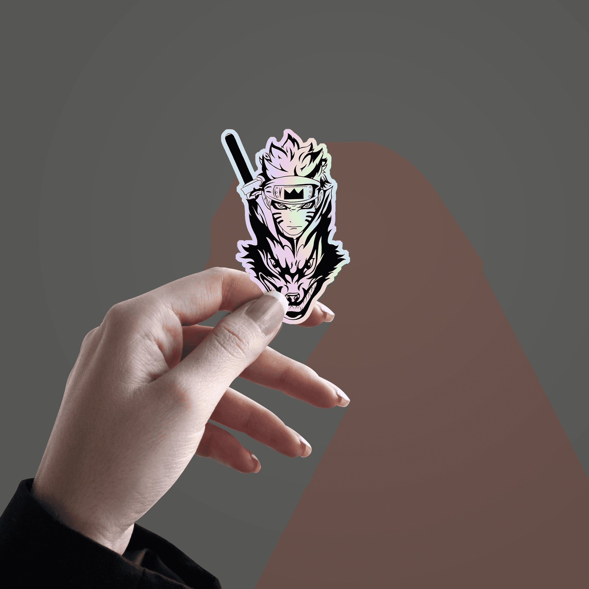 Naruto Uzumaki Holographic Sticker - sticckiz.com