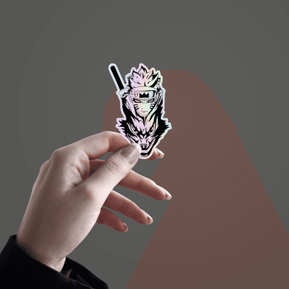Naruto Uzumaki Holographic Sticker - sticckiz.com