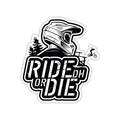 Ride DH or Die Sticker - sticckiz.com