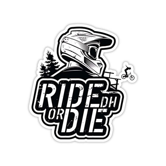 Ride DH or Die Sticker - sticckiz.com