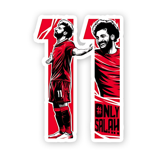 Mohammad Salah 11 Sticker