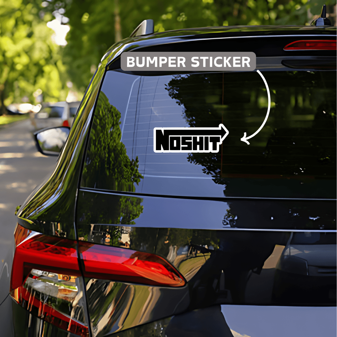 Noshit bumper - sticckiz.com