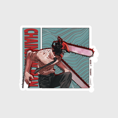 Chainsaw man v5 sticker - sticckiz.com
