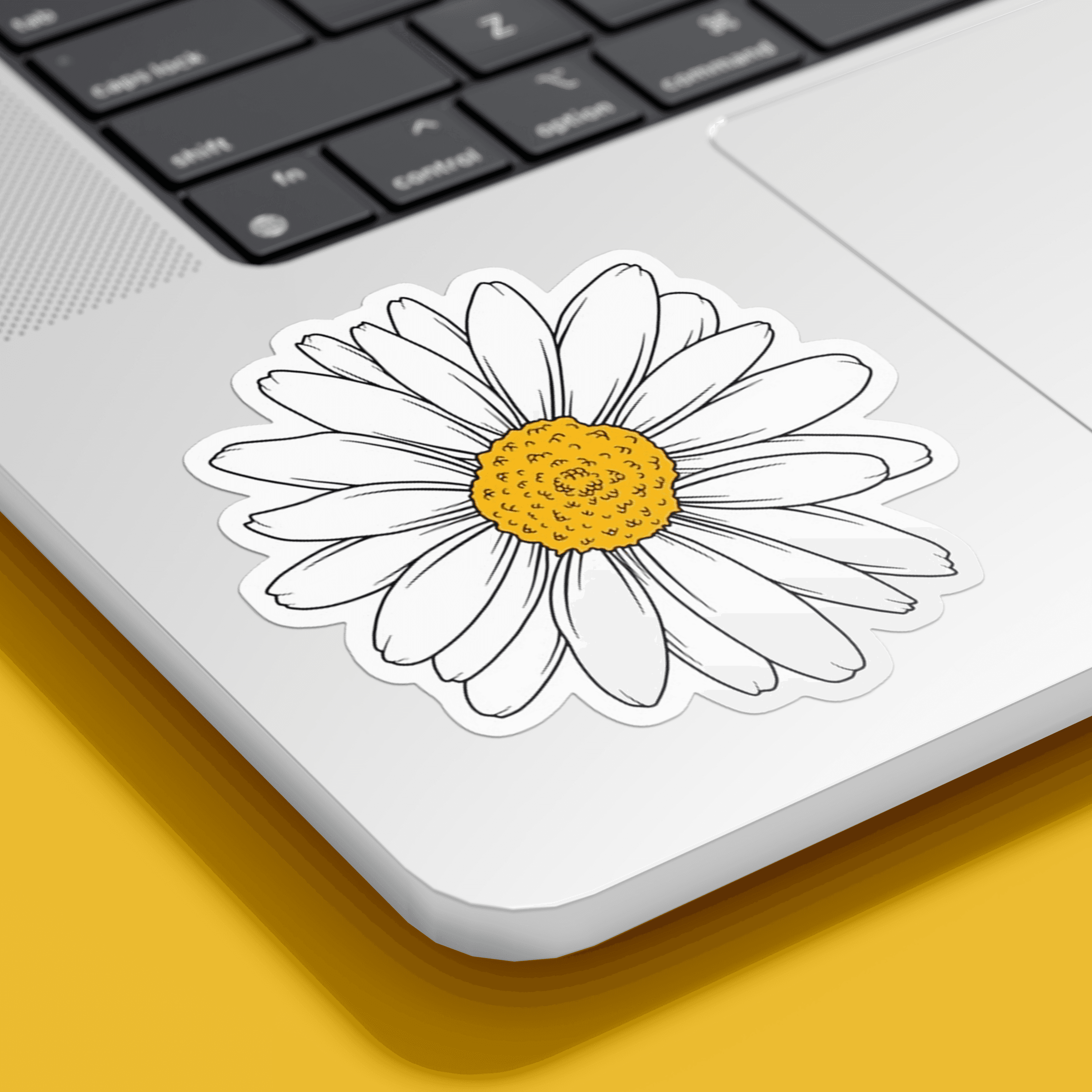 Daisy Flower Sticker - sticckiz.com