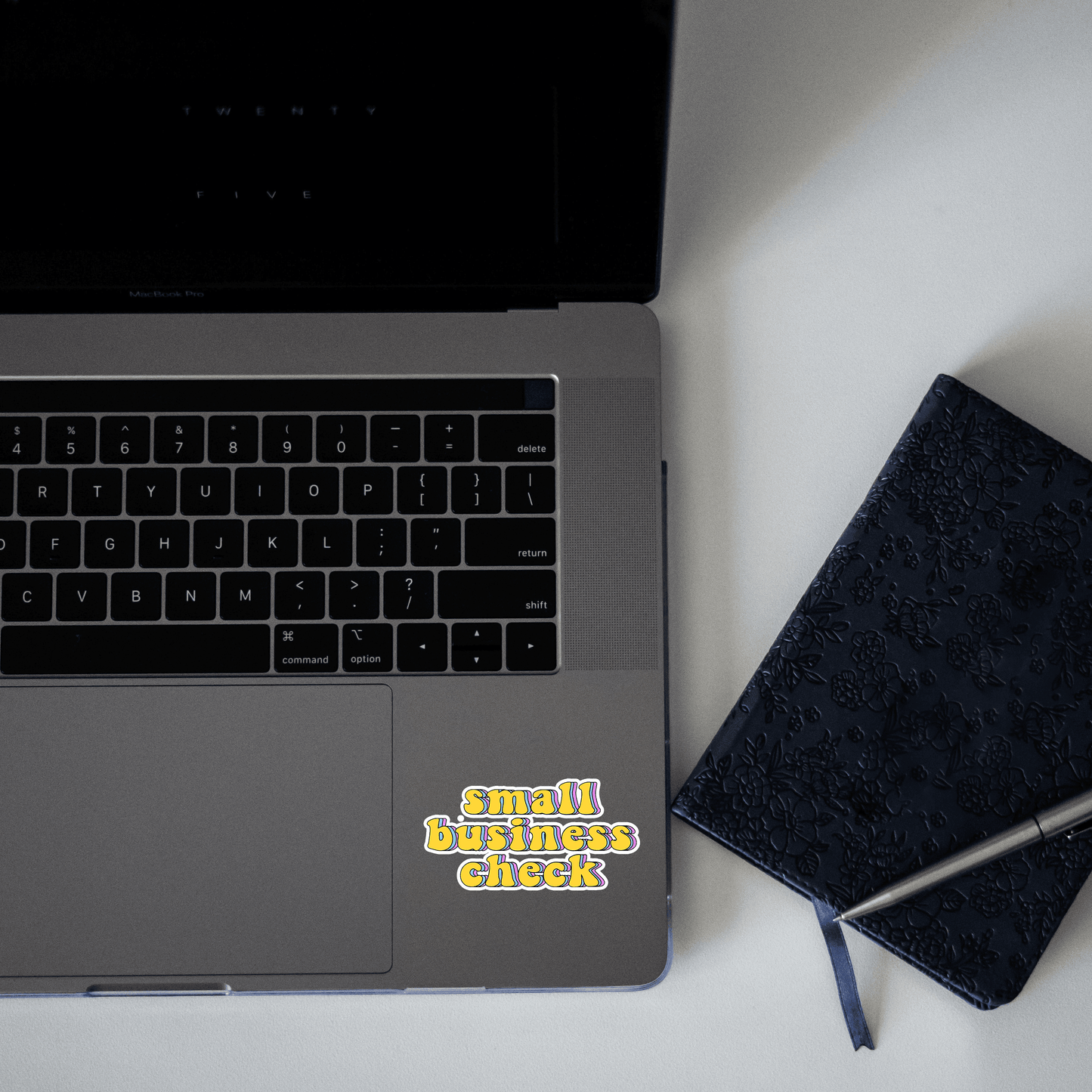 Small Business Check Sticker - sticckiz.com