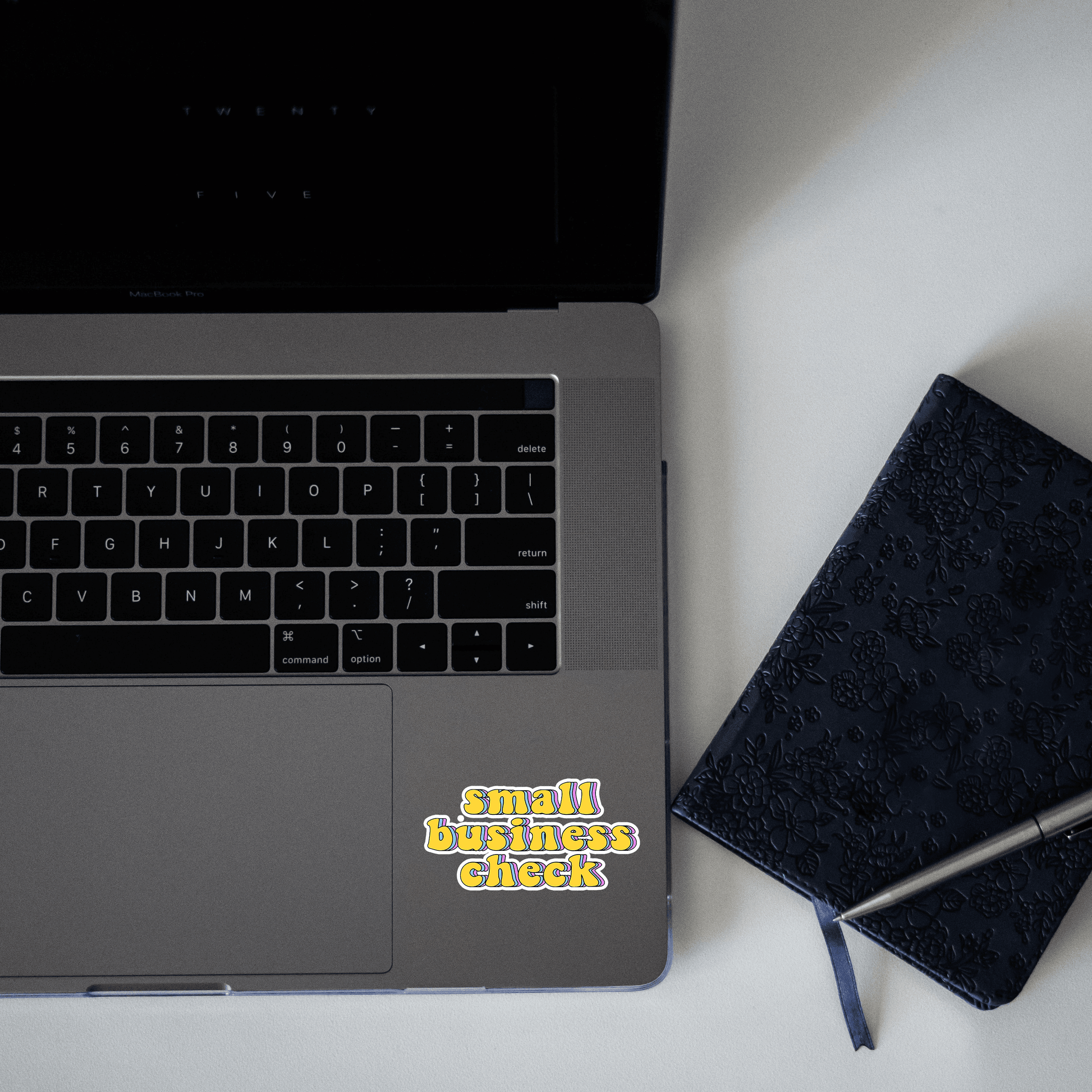 Small Business Check Sticker - sticckiz.com