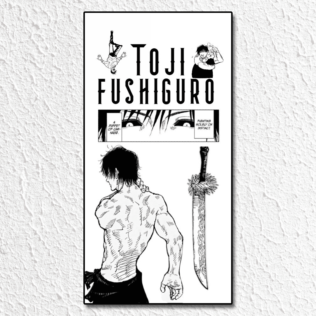 Toji Fushiguro Poster V2