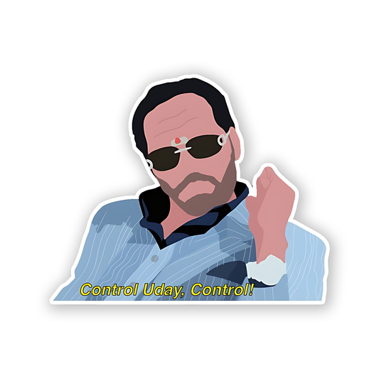 Control Uday from Welcome Movie Sticker