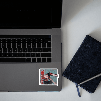 Chainsaw man v5 sticker - sticckiz.com