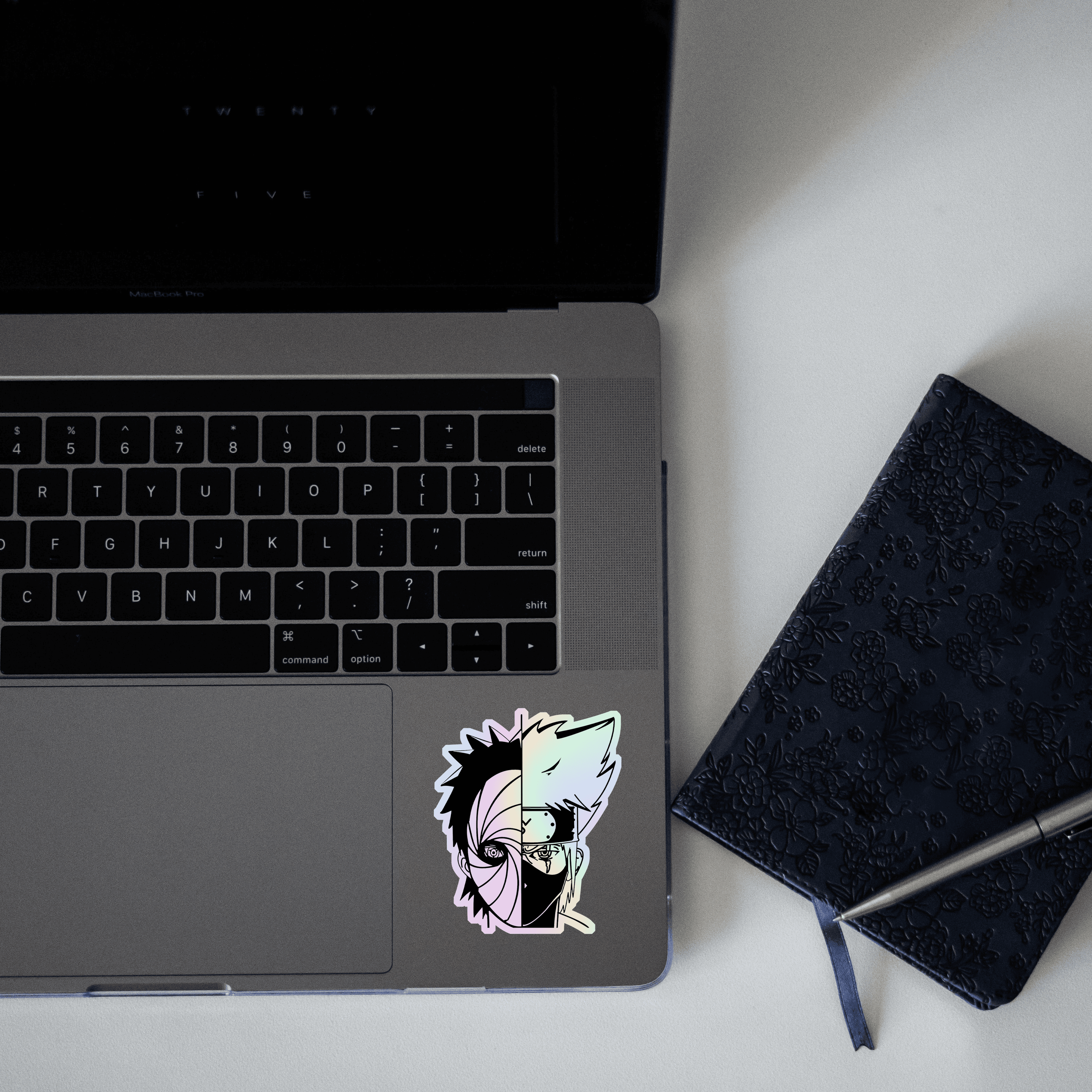 Kakashi Obita Holographic Sticker - sticckiz.com