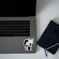 Kakashi Obita Holographic Sticker - sticckiz.com