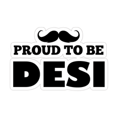 Proud To be Desi Sticker - sticckiz.com