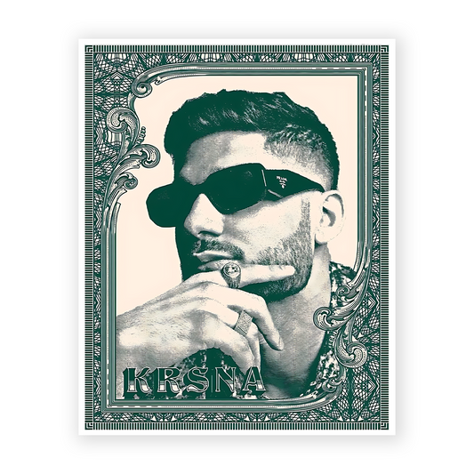 Indian Rapper Krsna Sticker