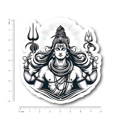 Lord Shiva Bumper Sticker