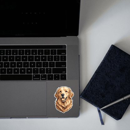 Golden Retriever Sticker - sticckiz.com