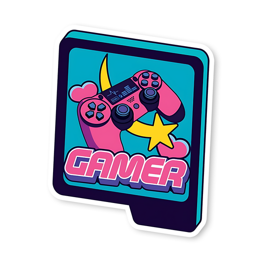 Gamer win Sticker