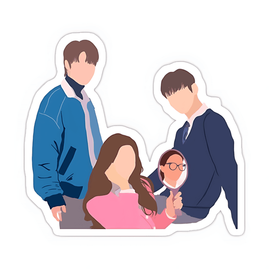 True beauty Characters Sticker - sticckiz.com