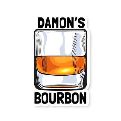 Damon's Bourbon Sticker