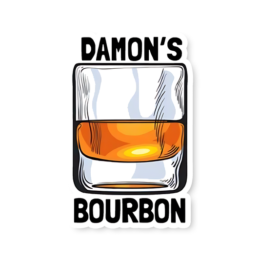 Damon's Bourbon Sticker