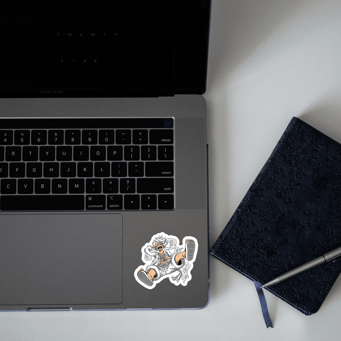 One piece luffy gear 5 sticker - sticckiz.com