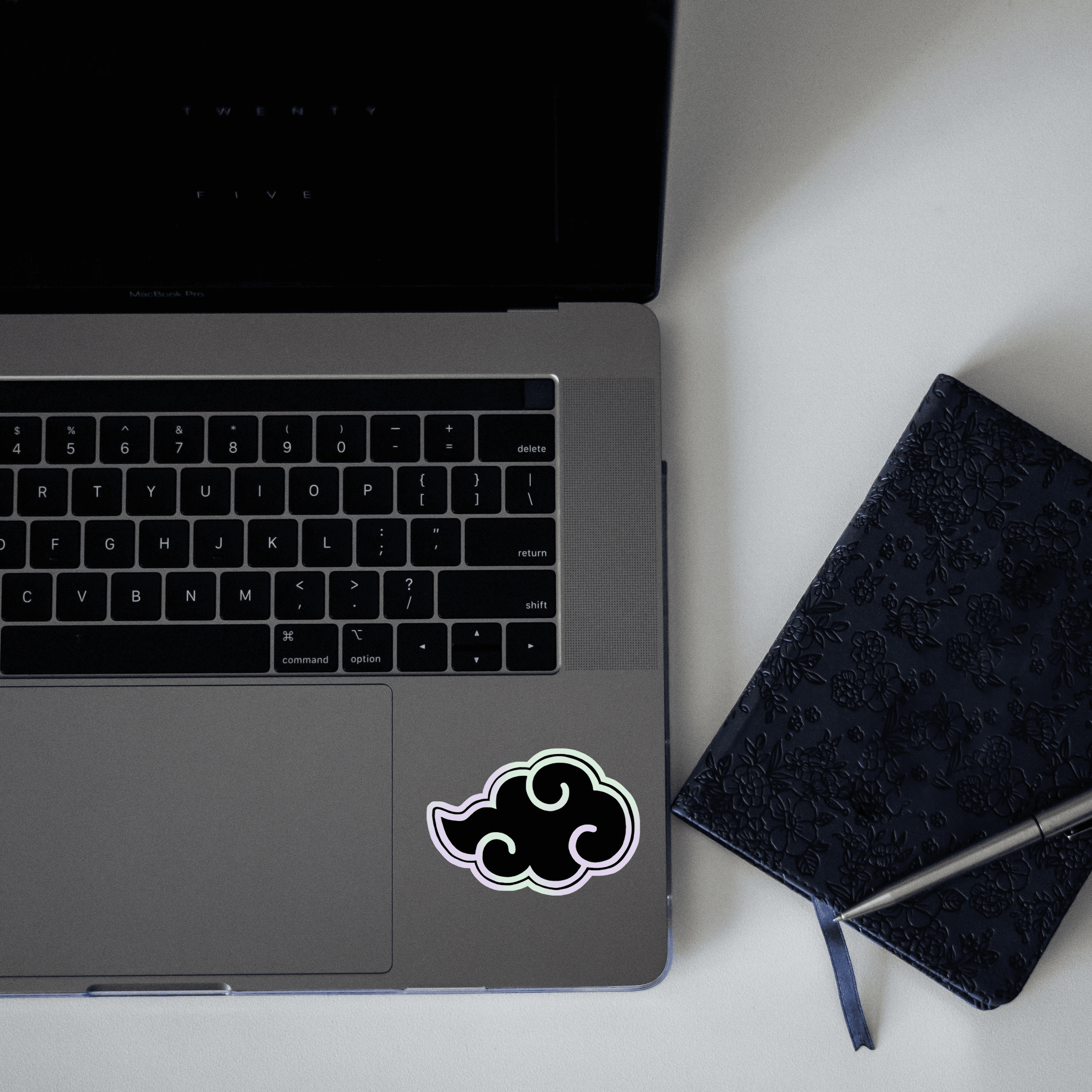 Akatsuki logo Holographic Sticker - sticckiz.com
