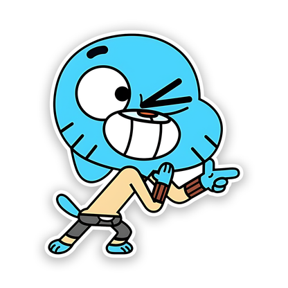 Gumball Watterson,  from series The Amazing World of Gumball Sticker