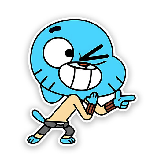 Gumball Watterson,  from series The Amazing World of Gumball Sticker