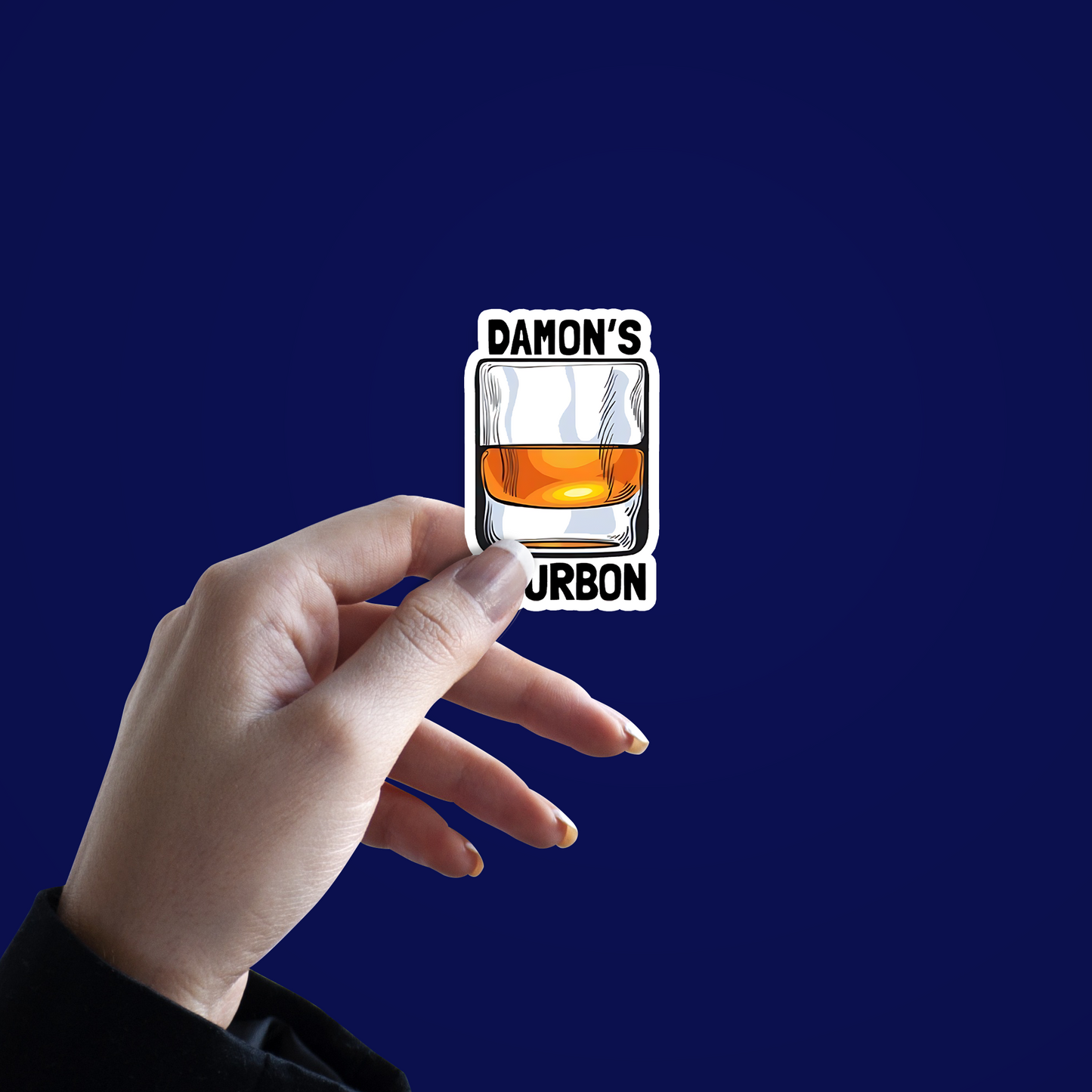 Damon's Bourbon Sticker