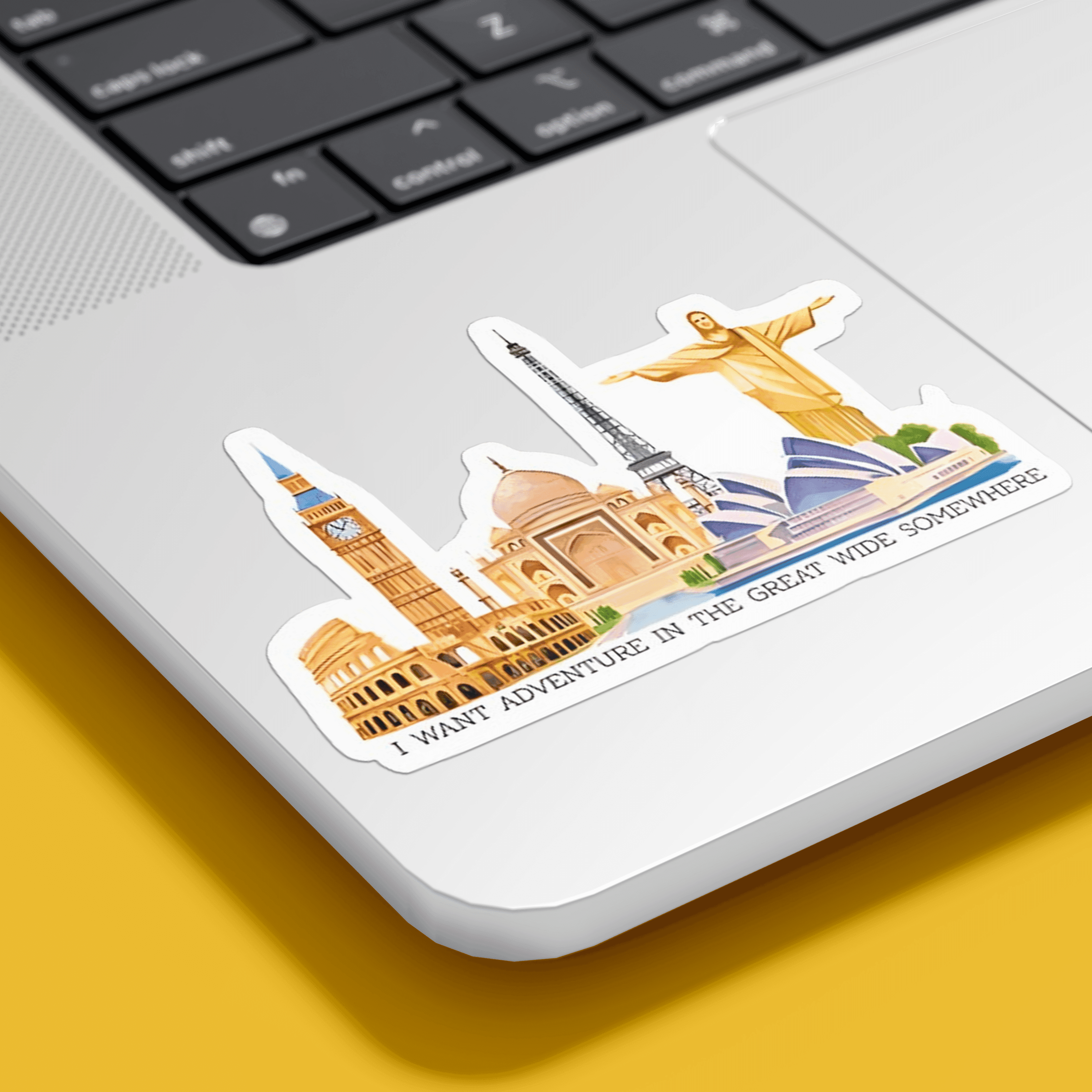 7 Wonders Sticker - sticckiz.com