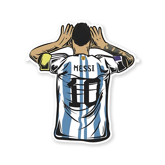Messi 10 v2 Sticker