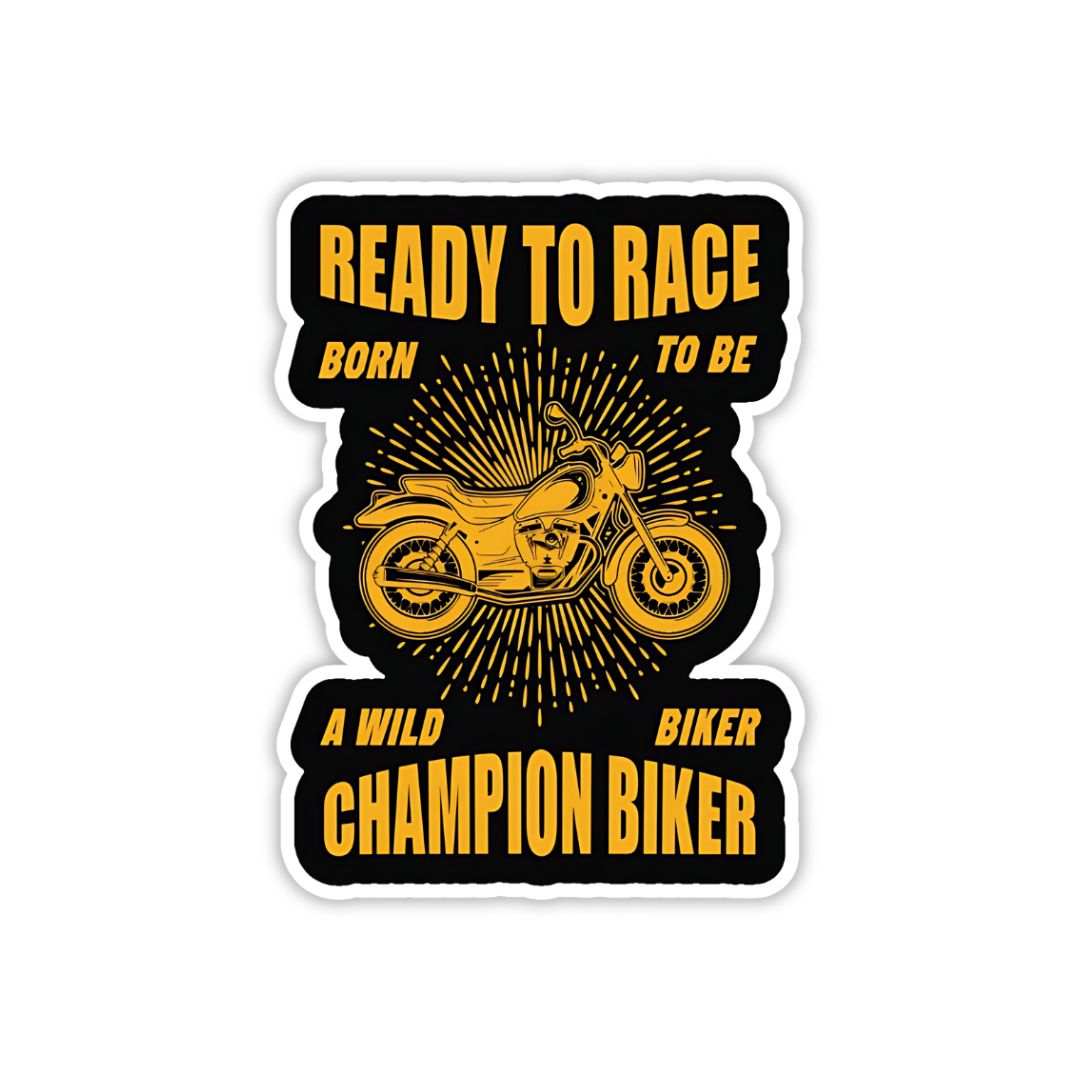 Ready to Race Sticker - sticckiz.com