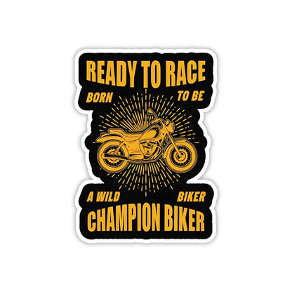 Ready to Race Sticker - sticckiz.com