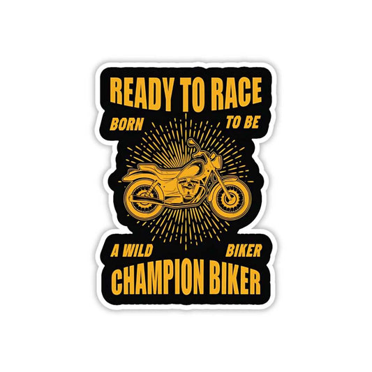 Ready to Race Sticker - sticckiz.com