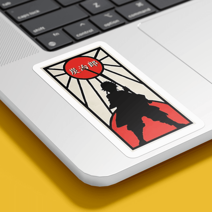 Tanjiro Demon Slayer Sticker - sticckiz.com