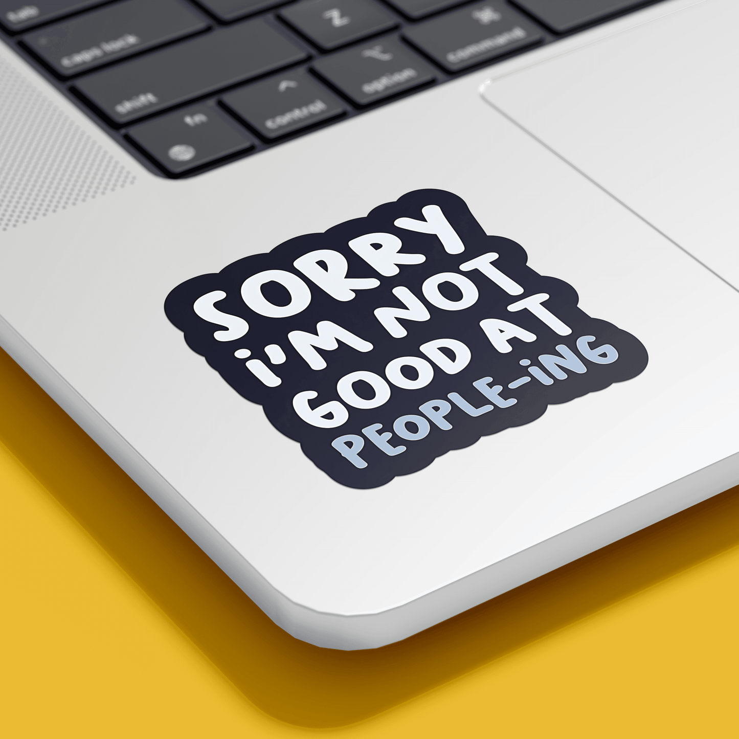 Sorry I'm Not Good Sticker - sticckiz.com