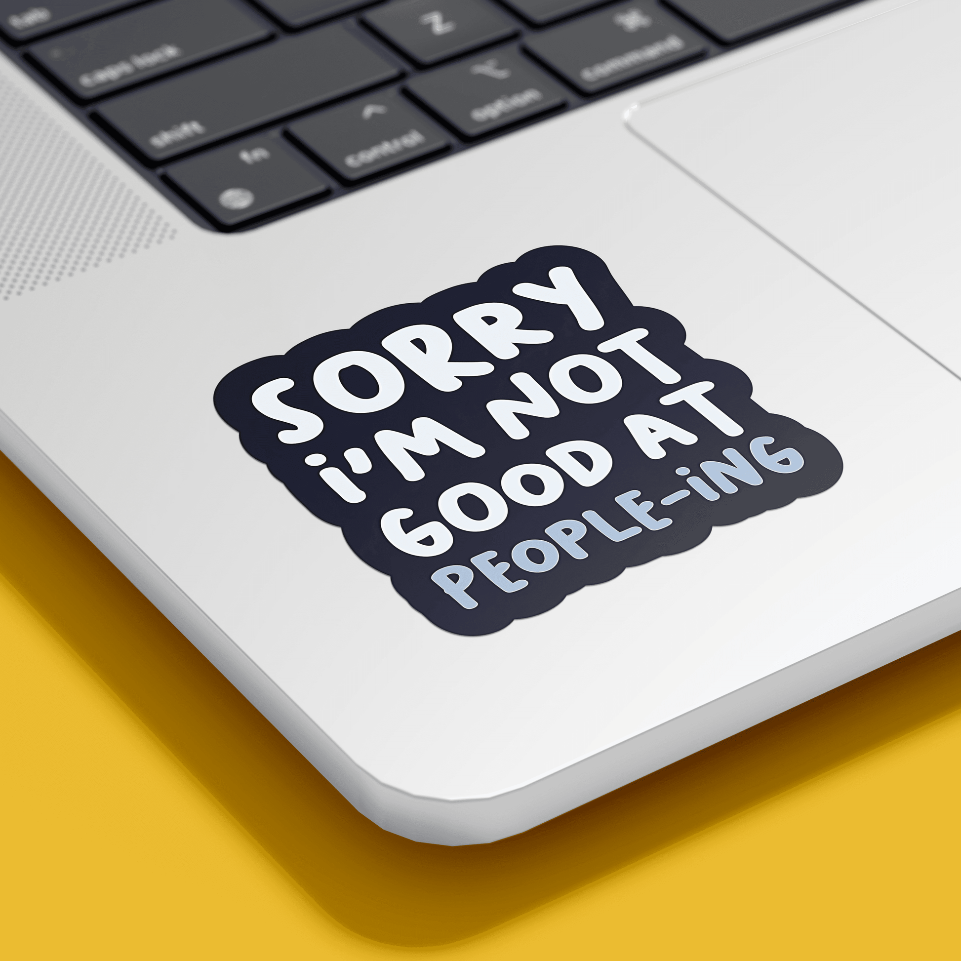 Sorry I'm Not Good Sticker - sticckiz.com