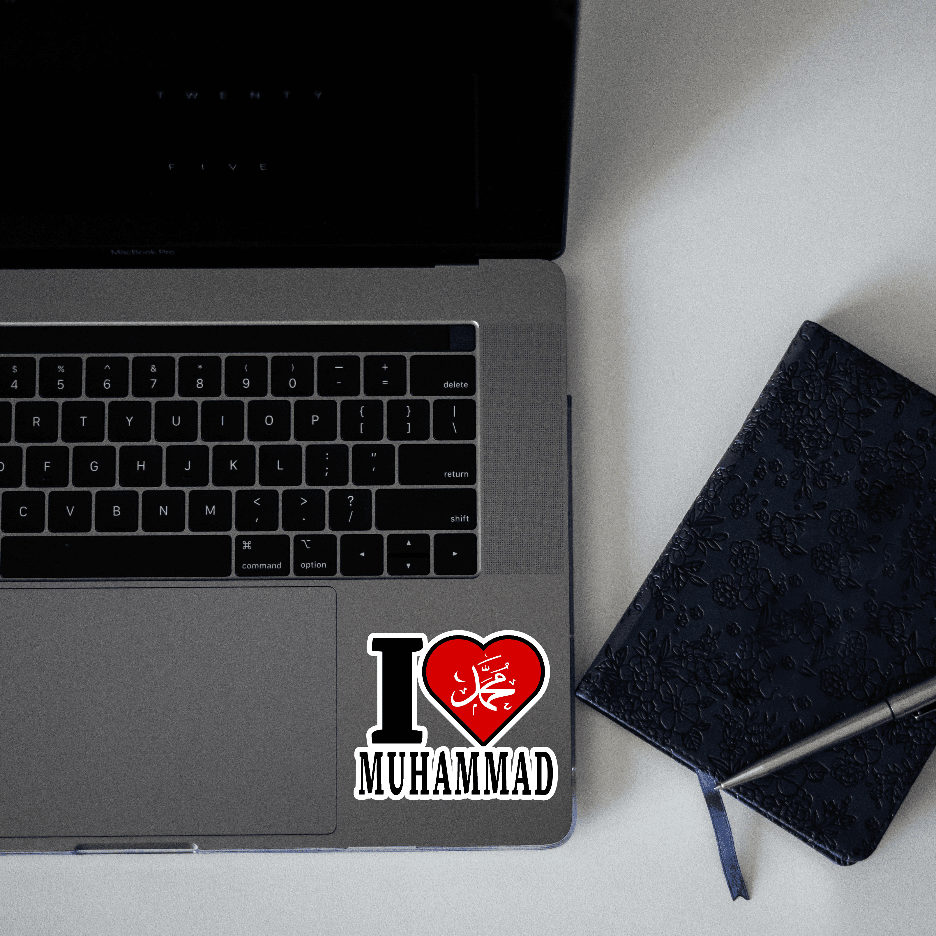 I Love Muhammad Sticker - sticckiz.com