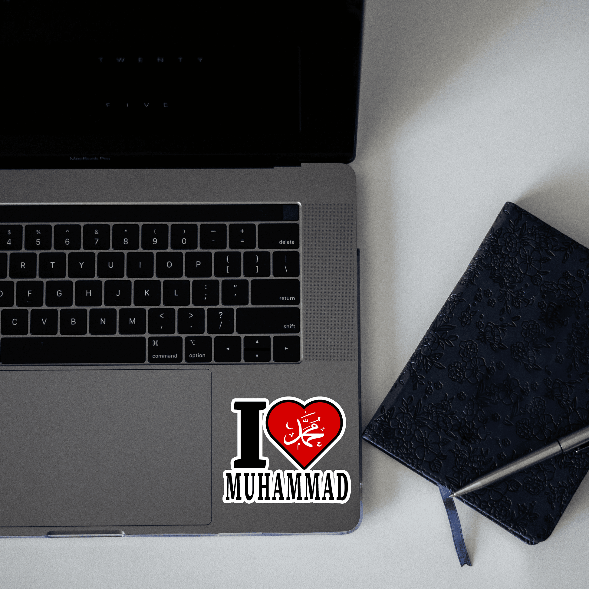 I Love Muhammad Sticker - sticckiz.com