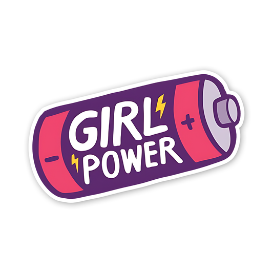 Girl power Sticker