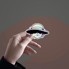 Luffy Holographic Sticke - sticckiz.com