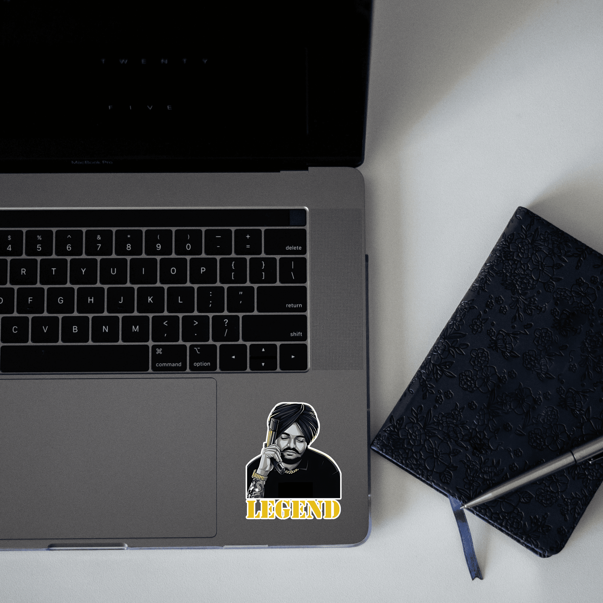 Legend Sidhu Moosewala Sticker - sticckiz.com