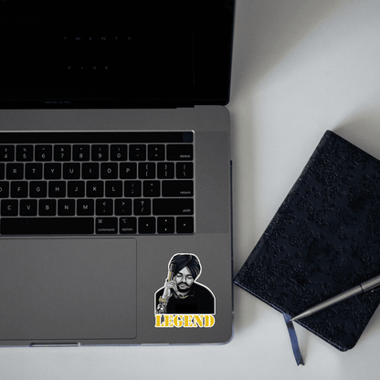Legend Sidhu Moosewala Sticker - sticckiz.com