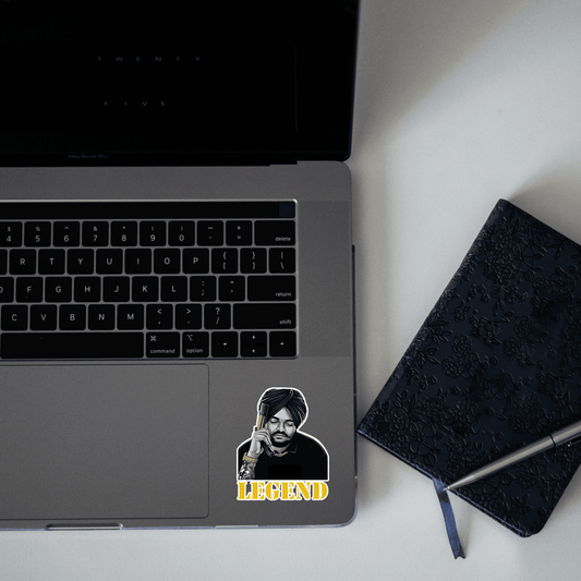 Legend Sidhu Moosewala Sticker - sticckiz.com