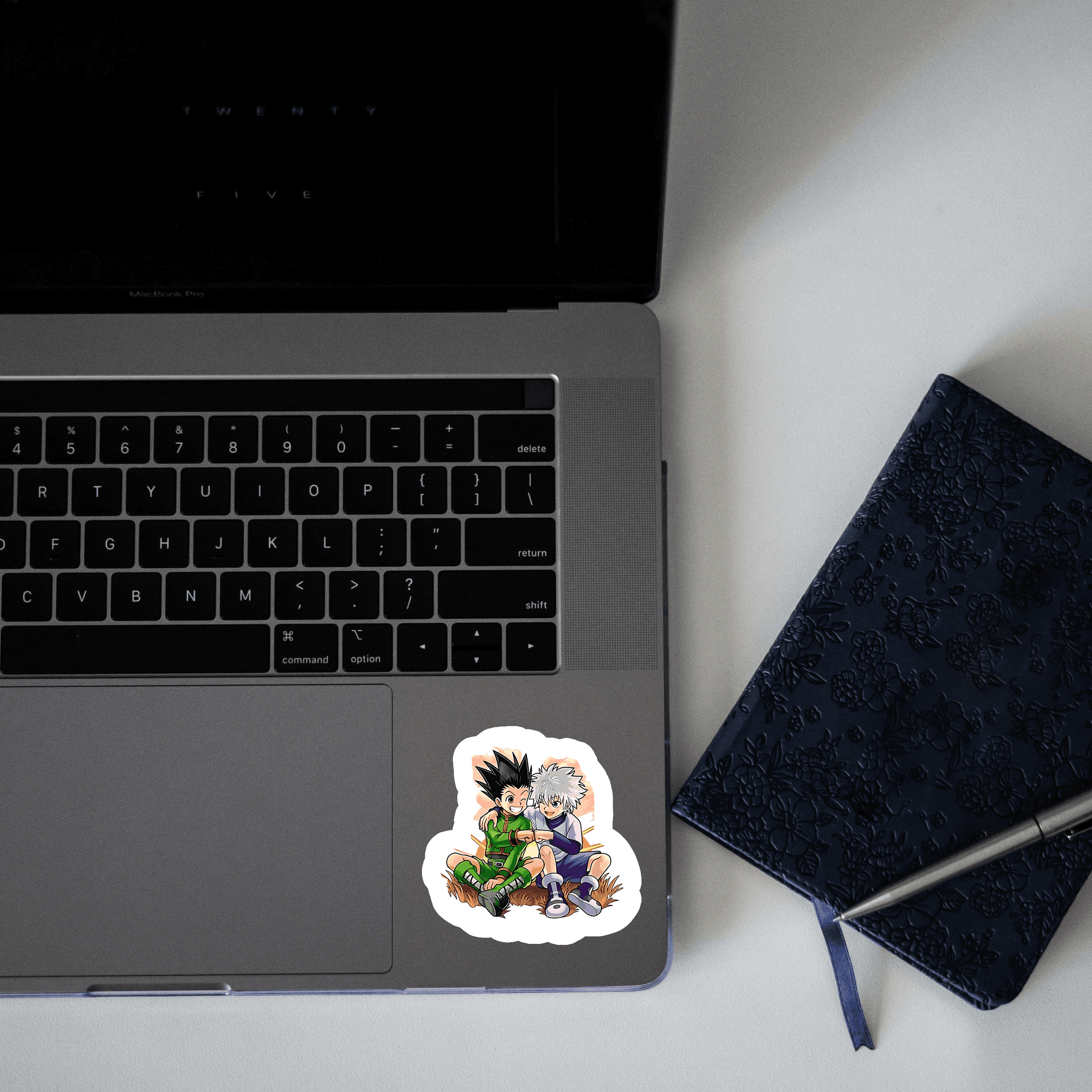 Killua Zodyck & Gon Freecss Friendship sticker - sticckiz.com