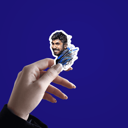 Jaspreet Bumrah Sticker - sticckiz.com