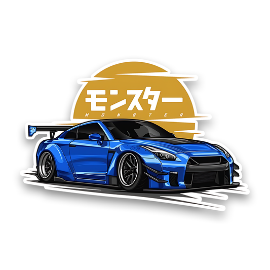 Nissan GT-R R35 Sticker